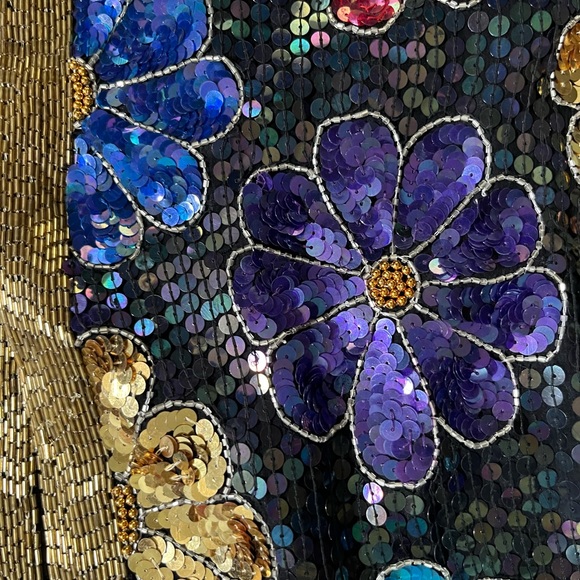 Vintage Leslie Fay Sequined Jacket. - Picture 6 of 12